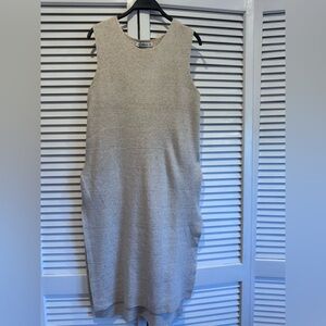 Zara Beige Knit Tunic Dress